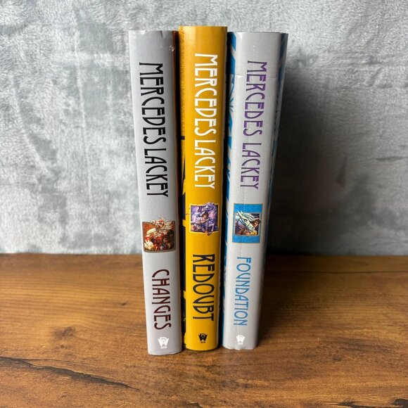 Mercedes Lackey 3 Books Collegium Chronicles Hardcovers HBDJ Foundation Redoubt - Picture 2 of 7